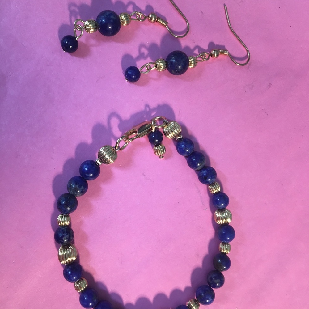Lapis lazuli earrings - C22